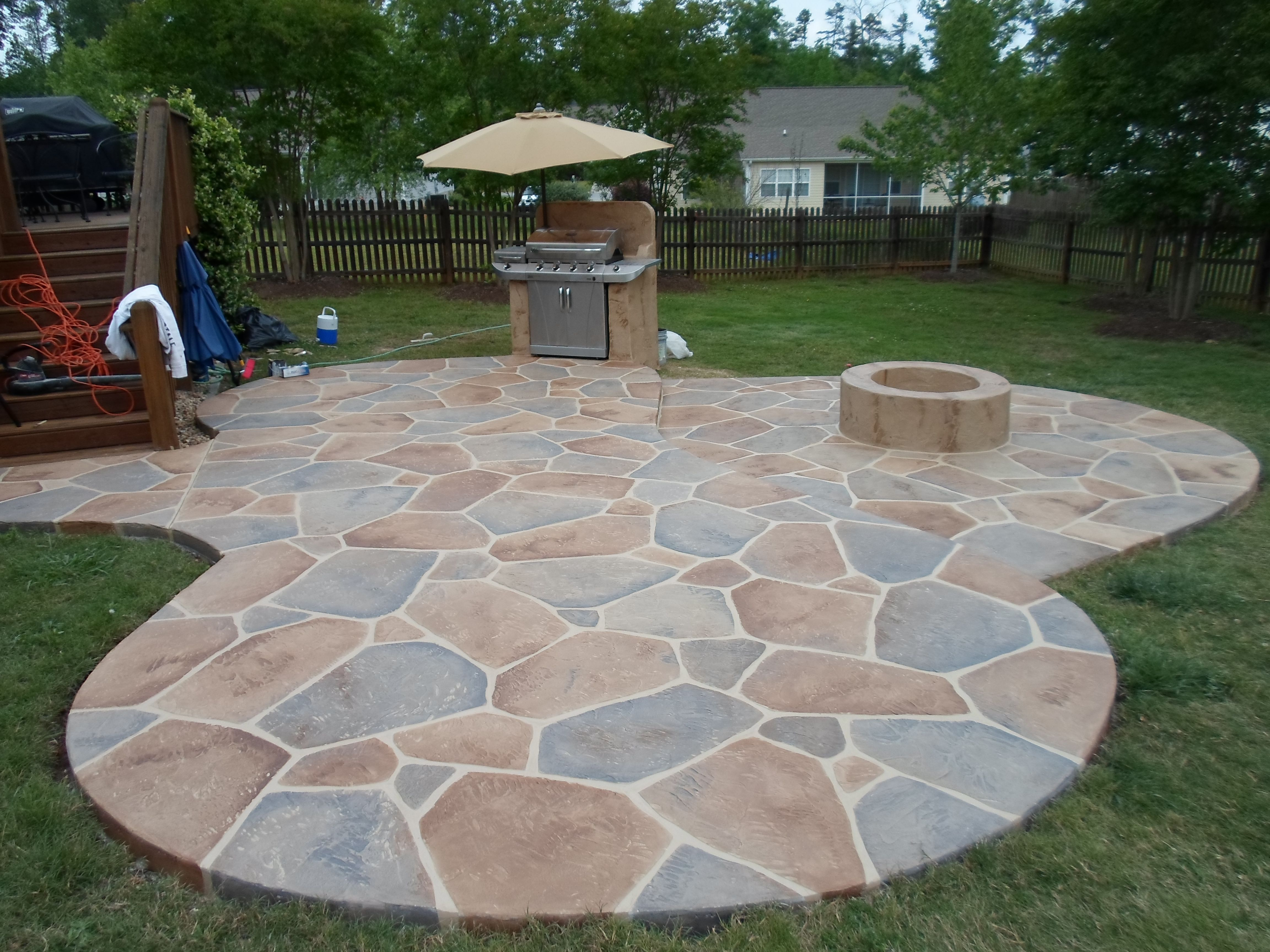 25 Great Stone Patio Ideas For Your Home Modern Outdoor Design for measurements 4608 X 3456