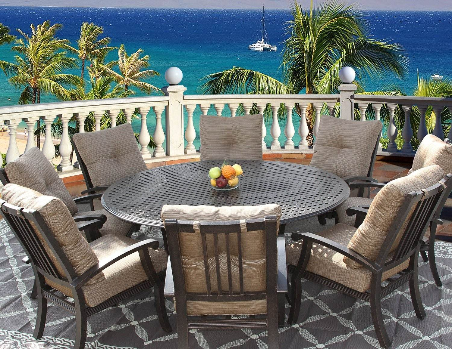 8 Person Round Outdoor Table Outdoor Designs within dimensions 1500 X 1160