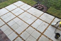 Almost Donepaver Patio Diy 12x12 Pavers With Gravel Between Them for size 1334 X 1000
