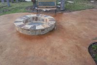 Amazing Stained Concrete Patio Everything Home Design regarding proportions 1024 X 768