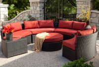 Belham Living Meridian Round Outdoor Wicker Patio Furniture Set With for proportions 3200 X 3200