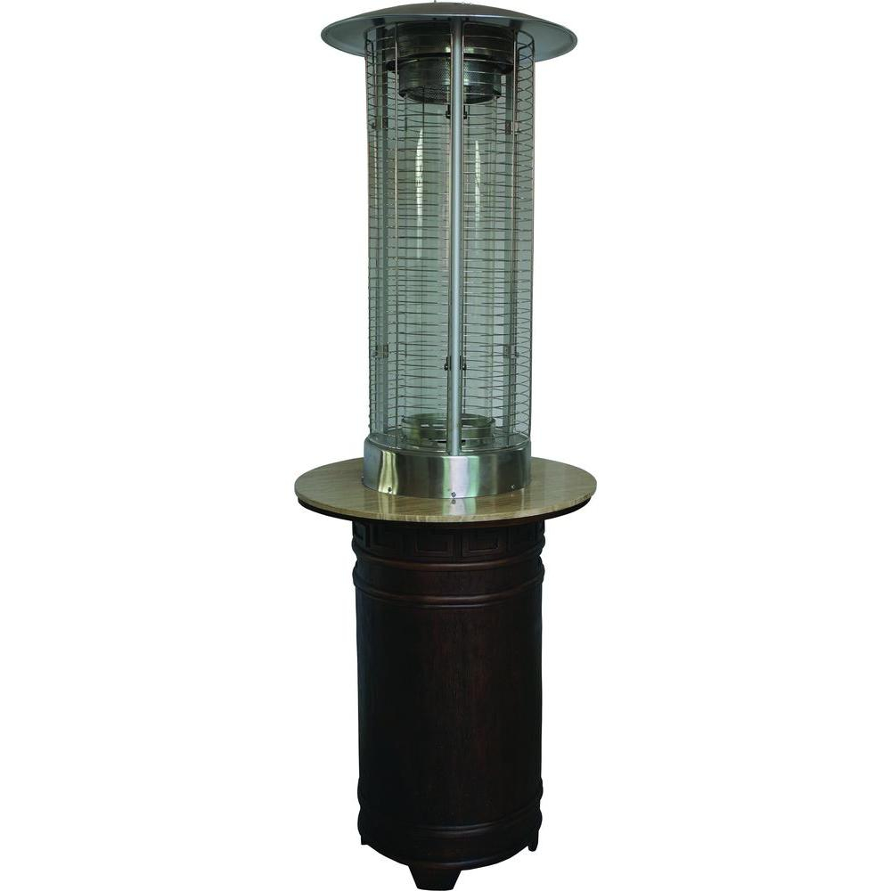Bond Manufacturing 46000 Btu Sonoma Area Gas Patio Heater With Tray pertaining to dimensions 1000 X 1000