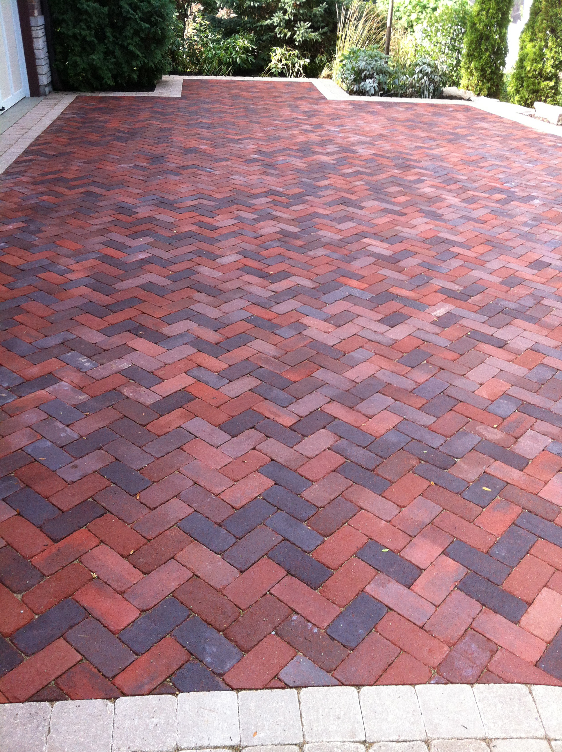 Brick Patio Ideas Luxury Brick Herringbone Pattern For Patio inside proportions 1936 X 2592