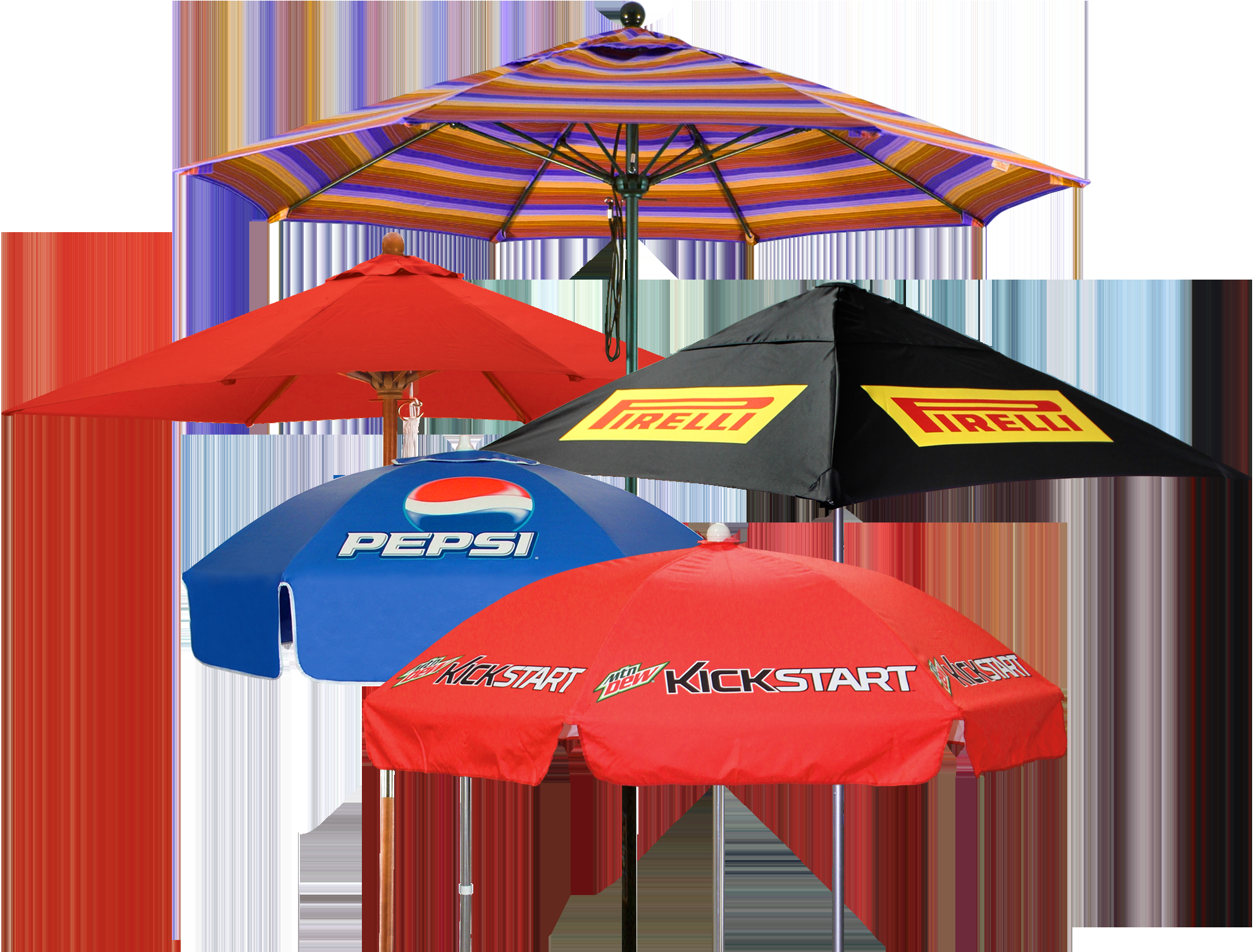 Custom Printed Commercial Beach Umbrellas Patio Umbrellas pertaining to sizing 1982 X 1505