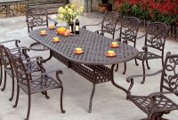 Darlee Santa Monica 9 Piece Cast Aluminum Patio Dining Set With Oval within dimensions 1498 X 1498