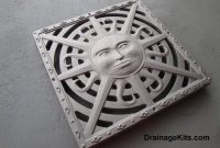 Decorative 12 X 12 Cast Iron Grate Stepping Stone Drainagekits with sizing 1024 X 768