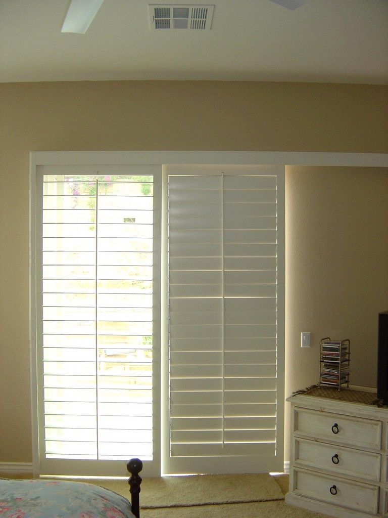 Door Window Blinds Glass Curtains Patio Coverings Sliding Dressing throughout size 768 X 1024