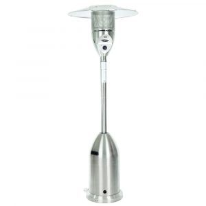 Fire Sense 47000 Btu Stainless Steel Propane Gas Patio Heater 11201 intended for sizing 1000 X 1000