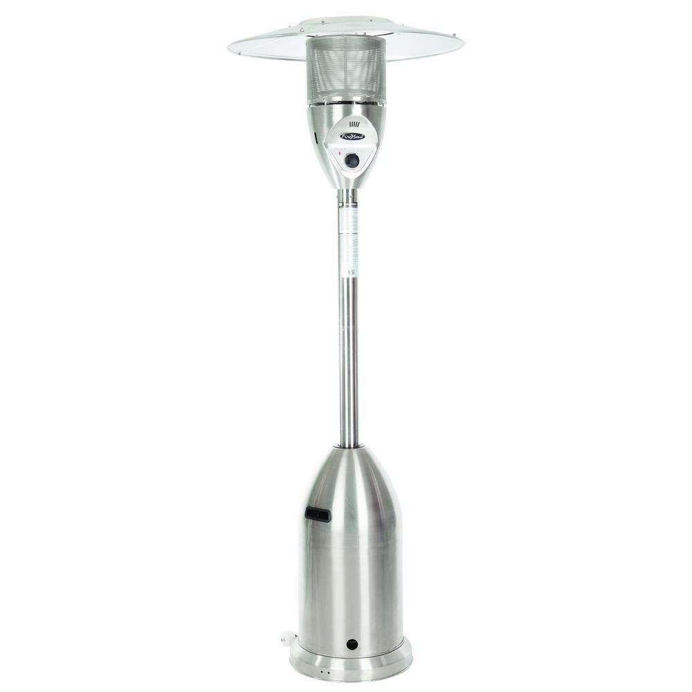 Fire Sense 47000 Btu Stainless Steel Propane Gas Patio Heater 11201 with dimensions 1000 X 1000