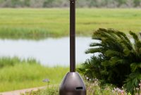 Hammer Tone Bronze Deluxe Patio Heater Fire Sense pertaining to dimensions 3293 X 4939
