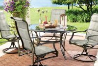 Hampton Bay Statesville 5 Piece Padded Sling Patio Dining Set With intended for sizing 1000 X 1000