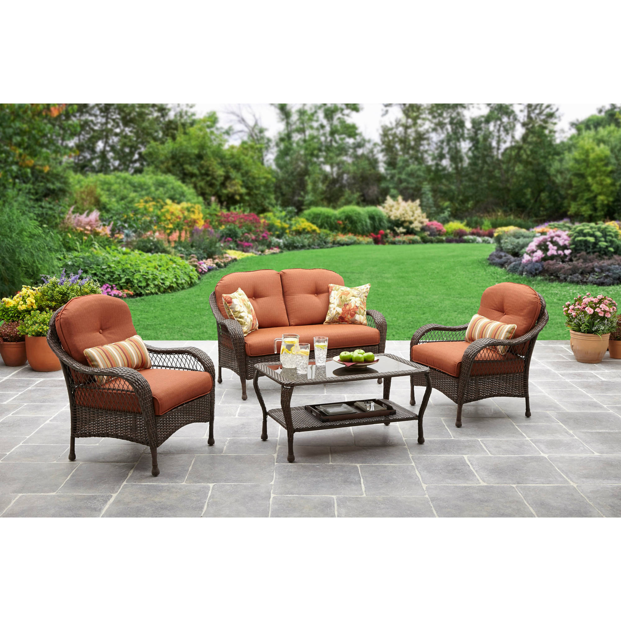 Impressive On Wilson And Fisher Patio Furniture 4 Piece Patio within dimensions 2000 X 2000