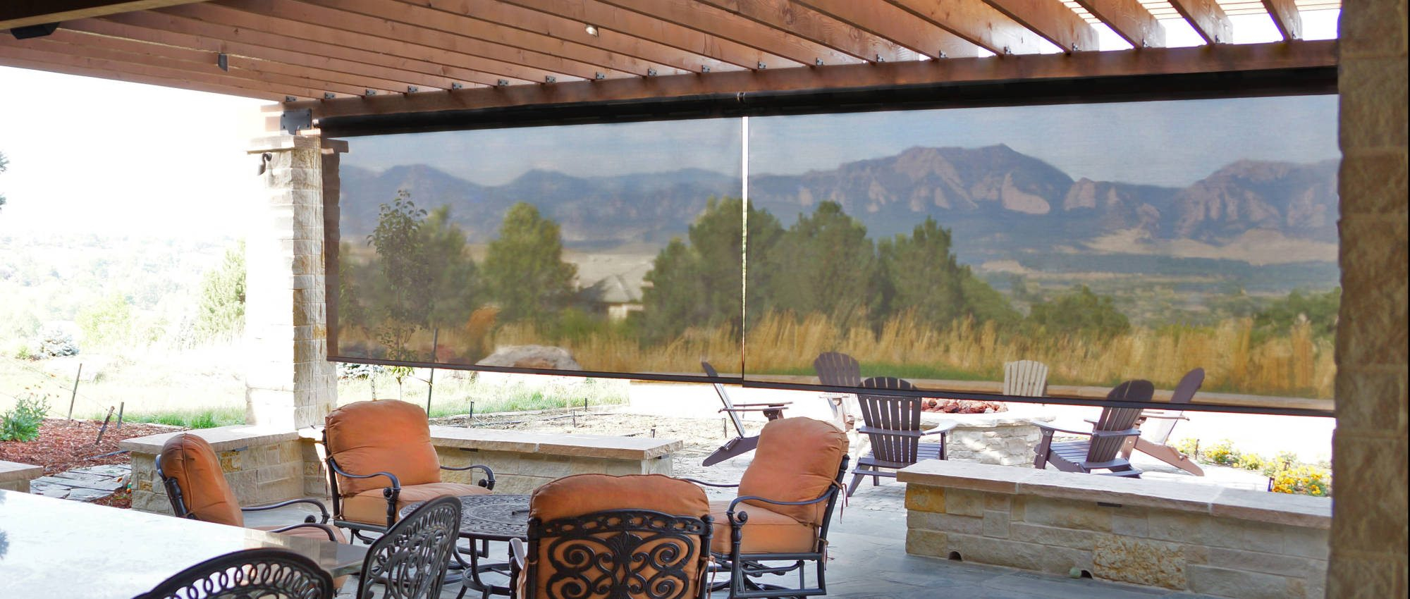 Insolroll Oasis 2600 Patio Sun Shades Innovative Openings throughout sizing 2000 X 850