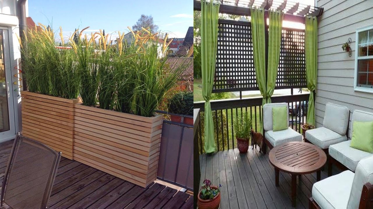 Inspiring Small Balcony Privacy Screen Ideas Small Balcony Designs with regard to size 1280 X 720