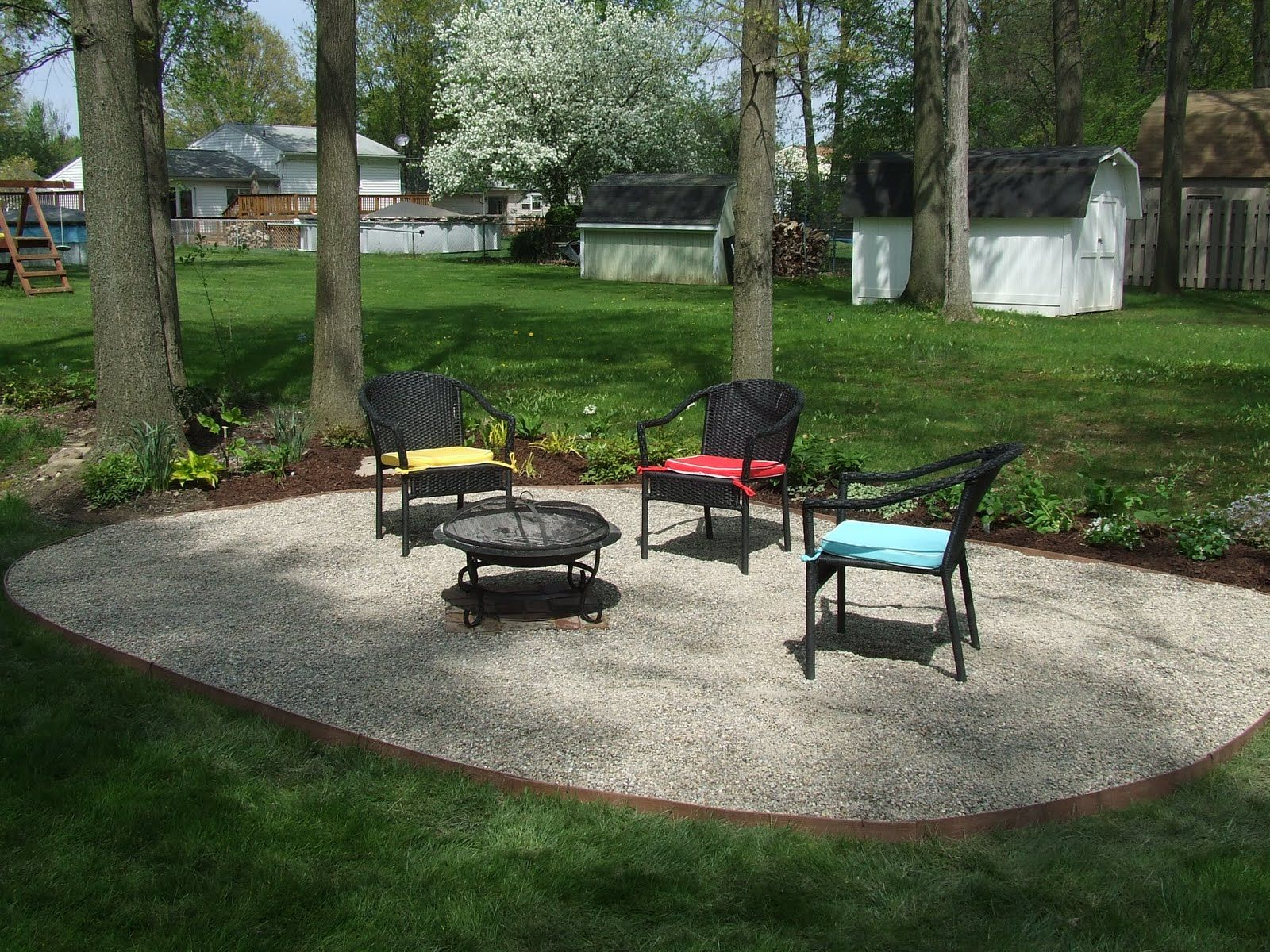 Mind Blowing Gravel Backyard Designs Picture 1134 Outdooryard pertaining to sizing 1600 X 1200