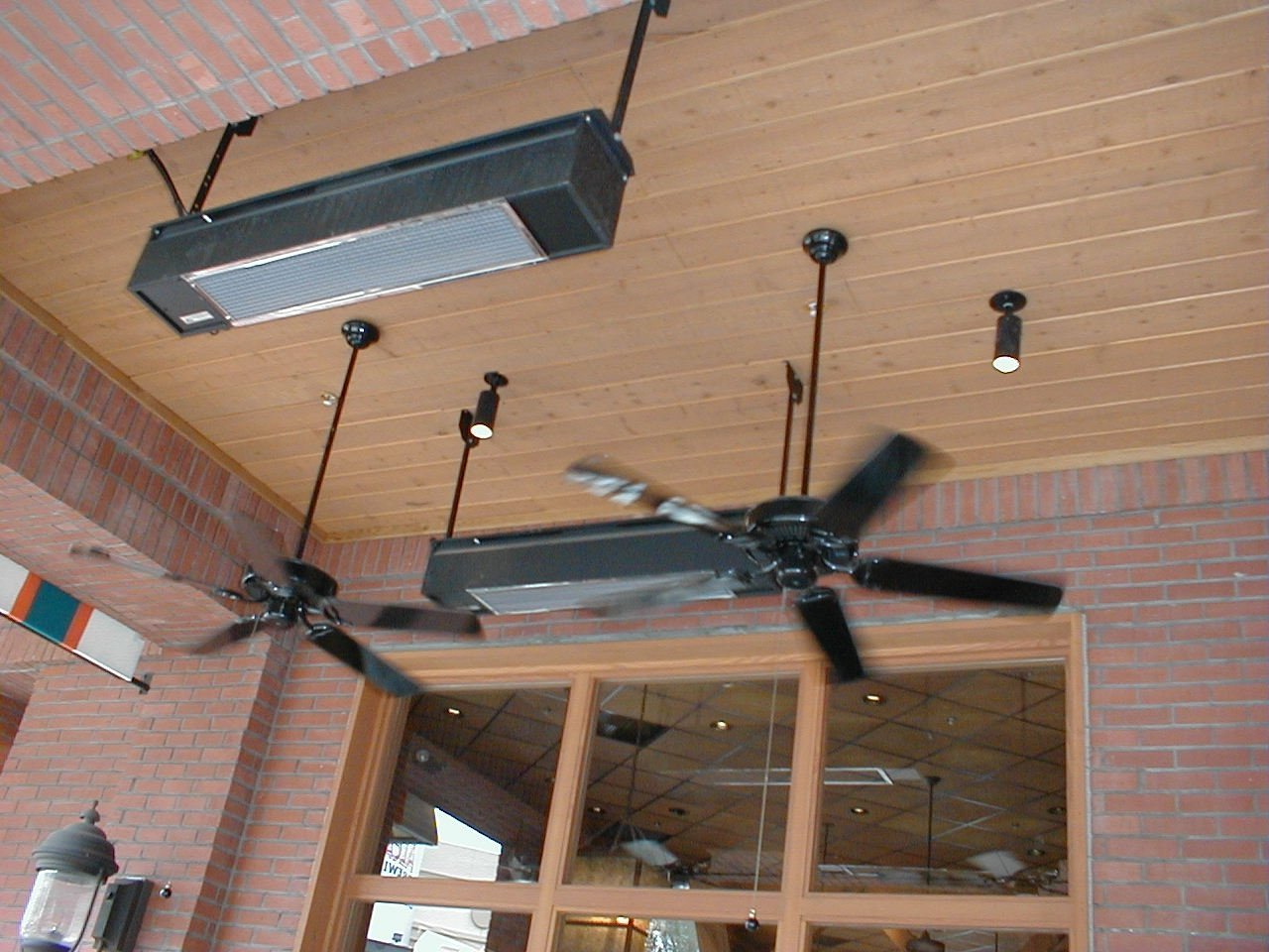 Overhead Radiant Infrared Gas Patio Heaters Patio Designs intended for dimensions 1280 X 960