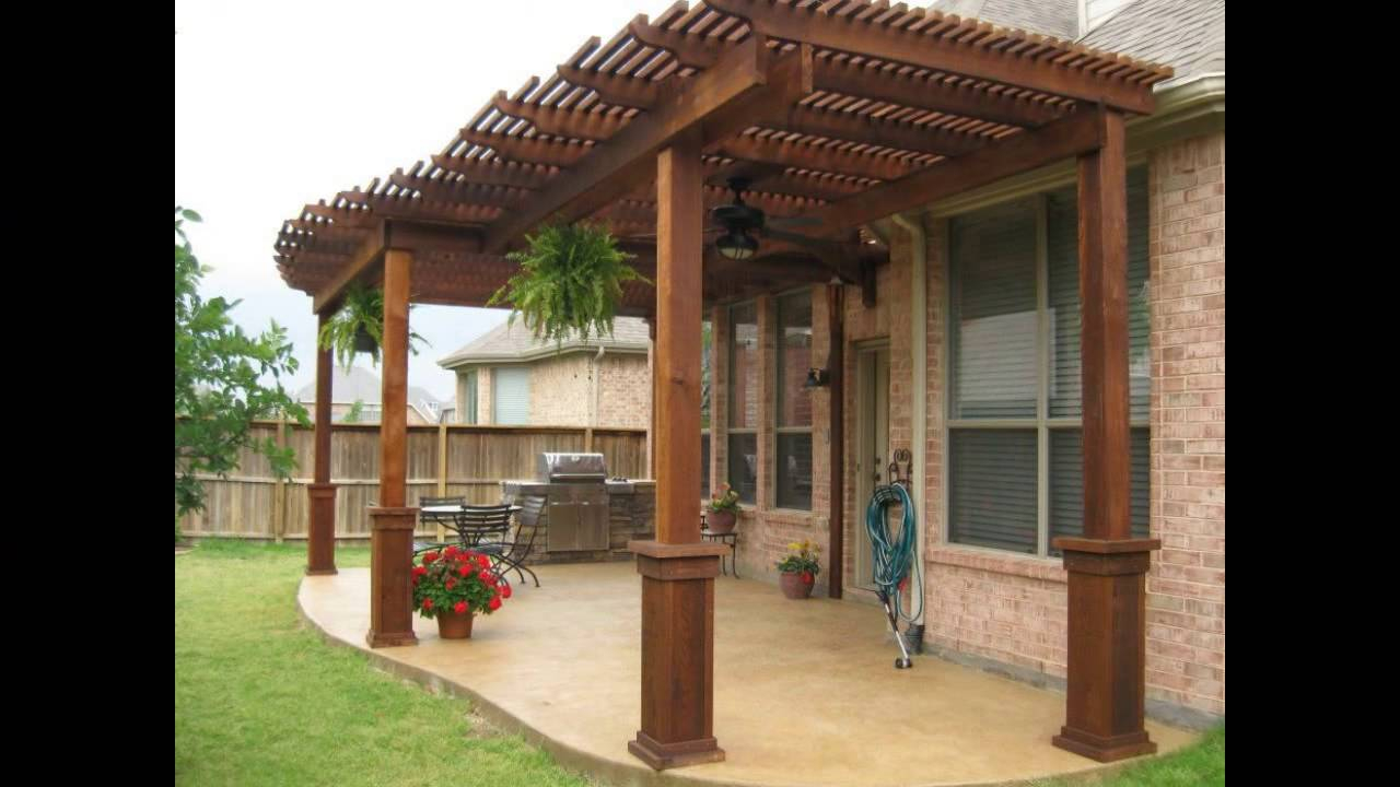 Patio Cover Designs Wood Patio Cover Designs Free Standing Patio throughout dimensions 1280 X 720