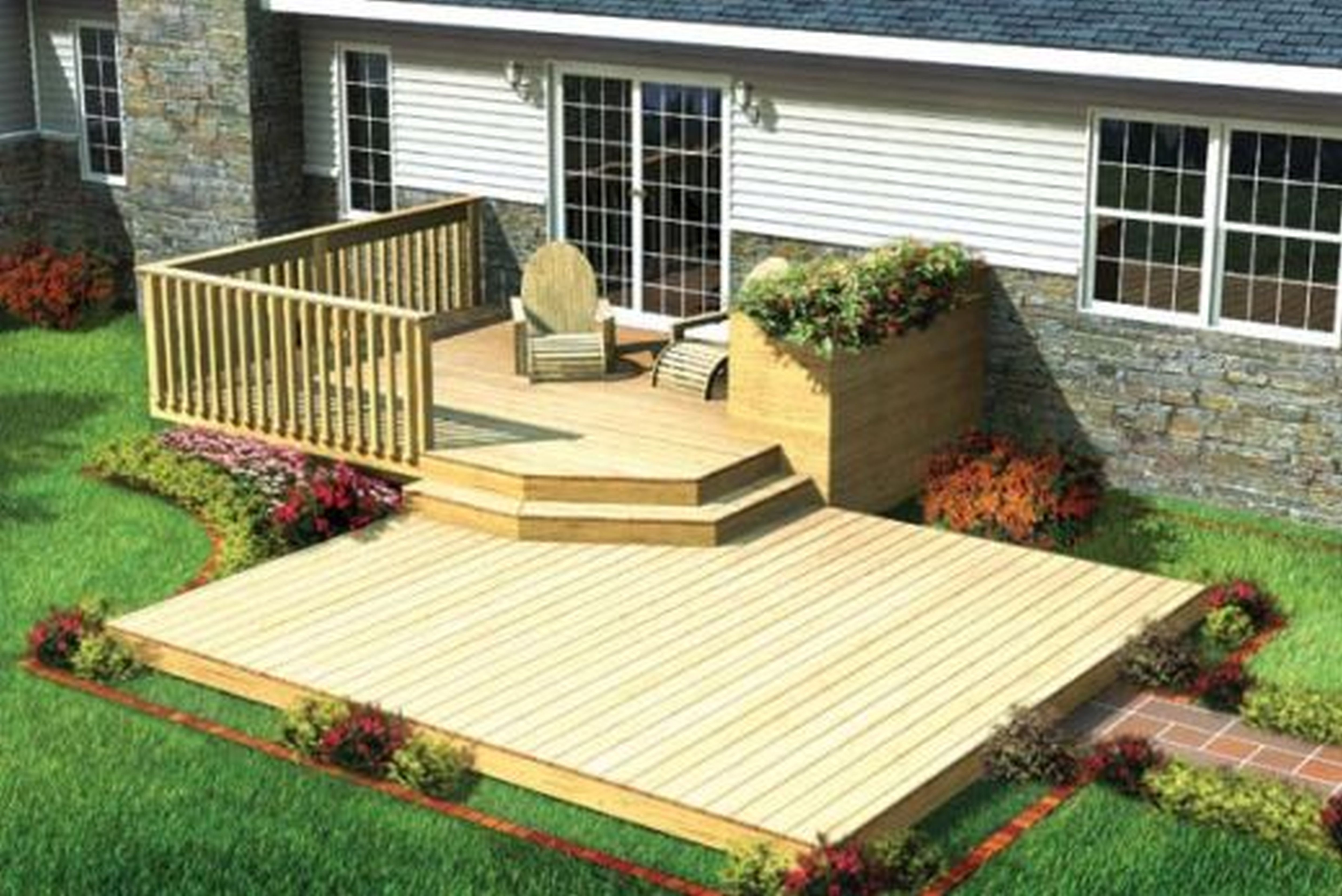 Patio Decks Designs Sportwholehousefansco with regard to dimensions 5000 X 3337