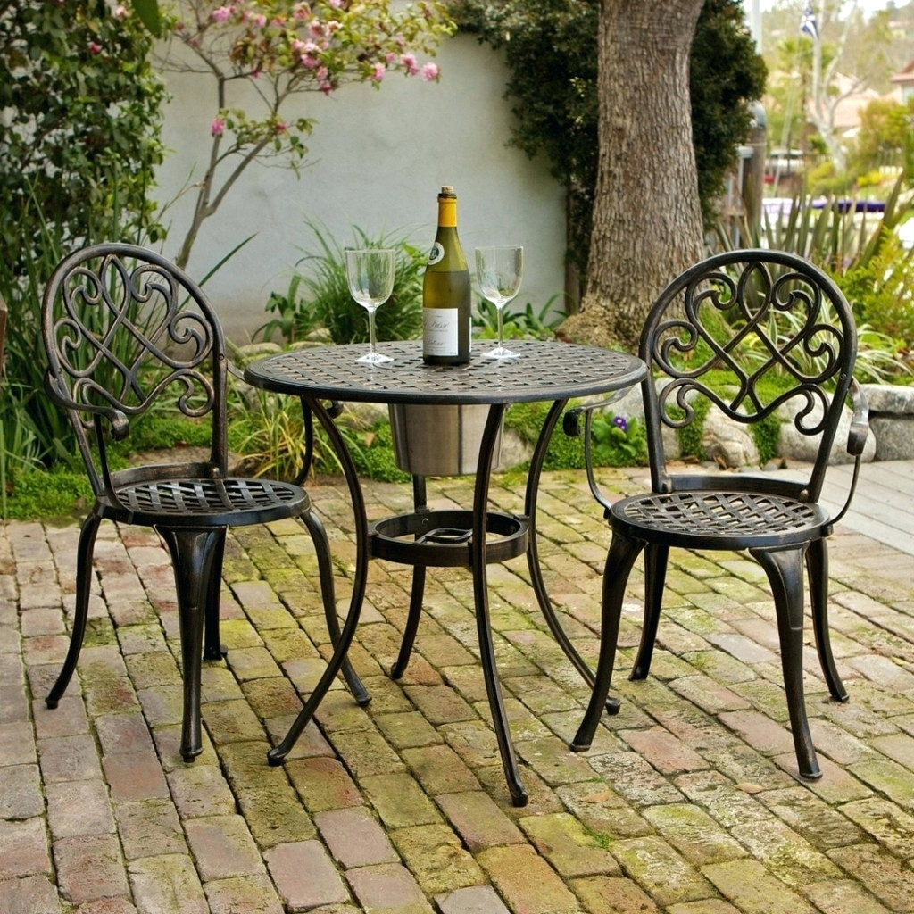 Patio Furniture Under 200 3 Piece Set Antique Black Metal Outdoor within dimensions 1024 X 1024
