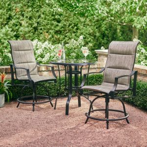 Patio Garden Cast Aluminum Patio Furniture At Lowesaluminum with proportions 1000 X 1000