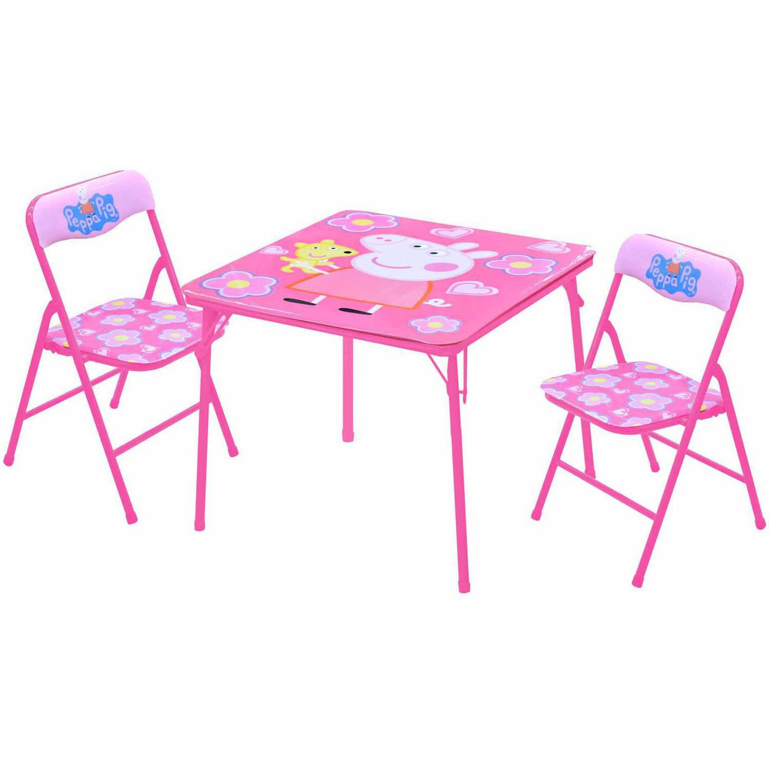 Peppa Pig Table And Chairs Set Walmart for dimensions 1500 X 1500