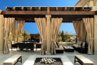 Pergola Design Ideas Outdoor Curtains For Pergola Patio Drapes 5 with regard to sizing 1333 X 1000