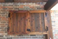 Rustic Wooden Outdoor Tv Cabinet With Bi Fold Door Cabinet Attach throughout measurements 2592 X 1944