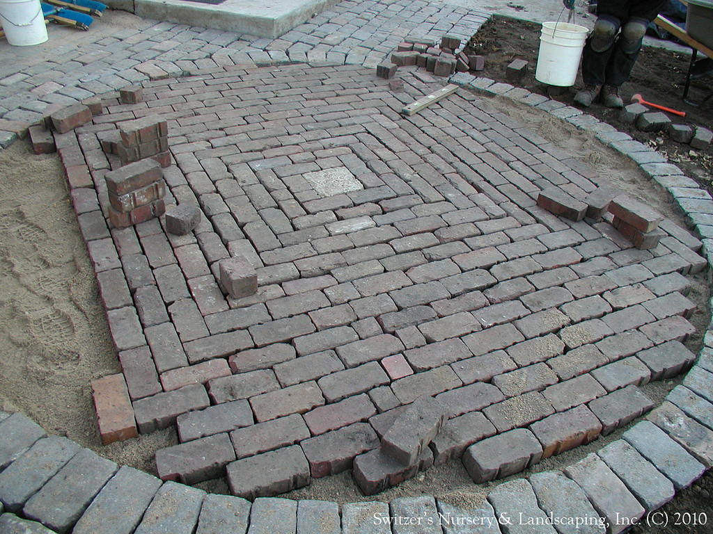 Salvaged Granite Cobble Clay Paver Patio The Irregular S Flickr throughout proportions 1024 X 768