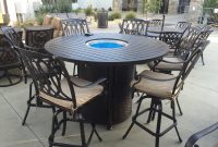 San Marcos 7 Piece Bar Height Patio Set With Fire Pit 71 Inch Round pertaining to measurements 3264 X 2448