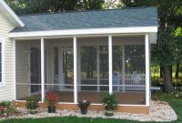 Screened In Porch Also Screen House Small Ideas Backyard Patio pertaining to size 1024 X 768