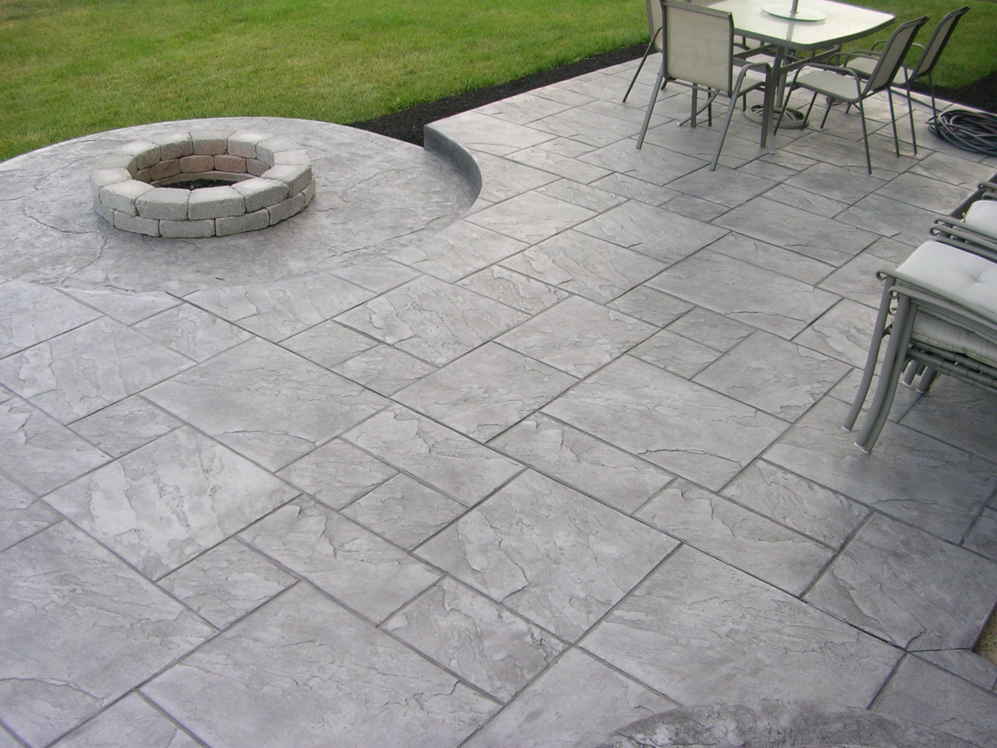 Stamped Concrete Patios Driveways Walkways Columbus Ohio pertaining to proportions 2048 X 1536