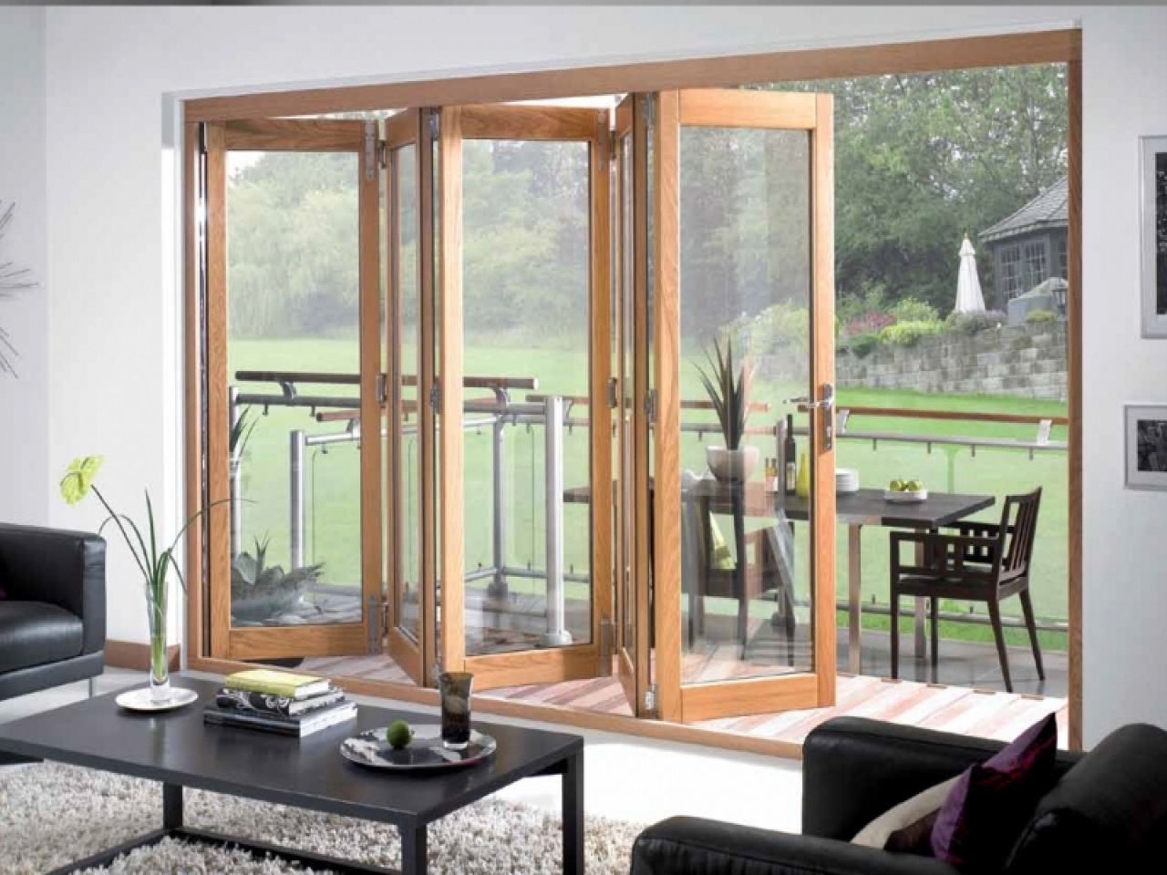 Tri Fold Glass Patio Doors Patio Doors And Pocket Doors inside size 1280 X 960