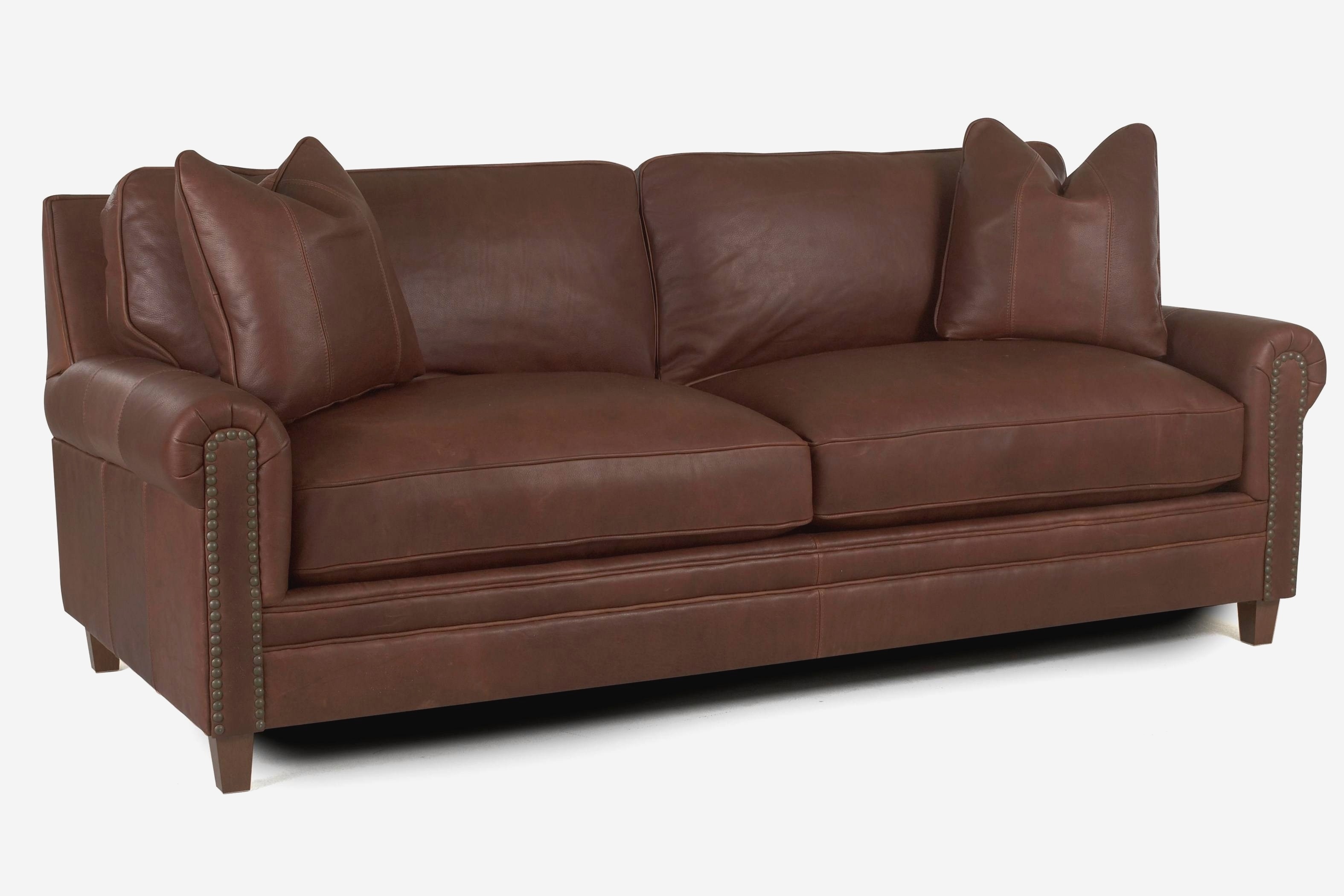 sears leather sofa beds