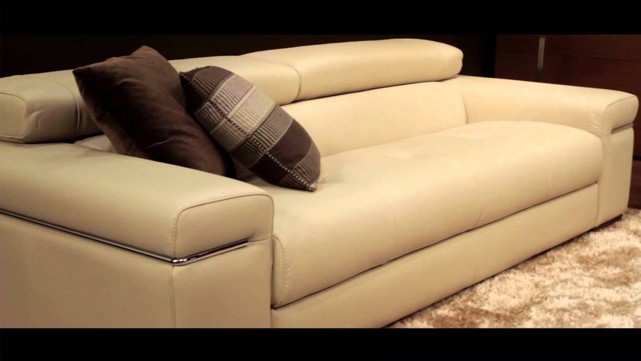 natuzzi avana leather sofa