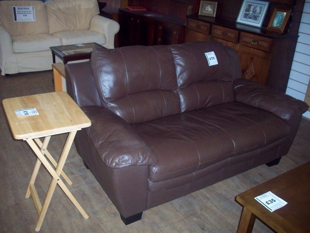 brown leather sofa gumtree perth