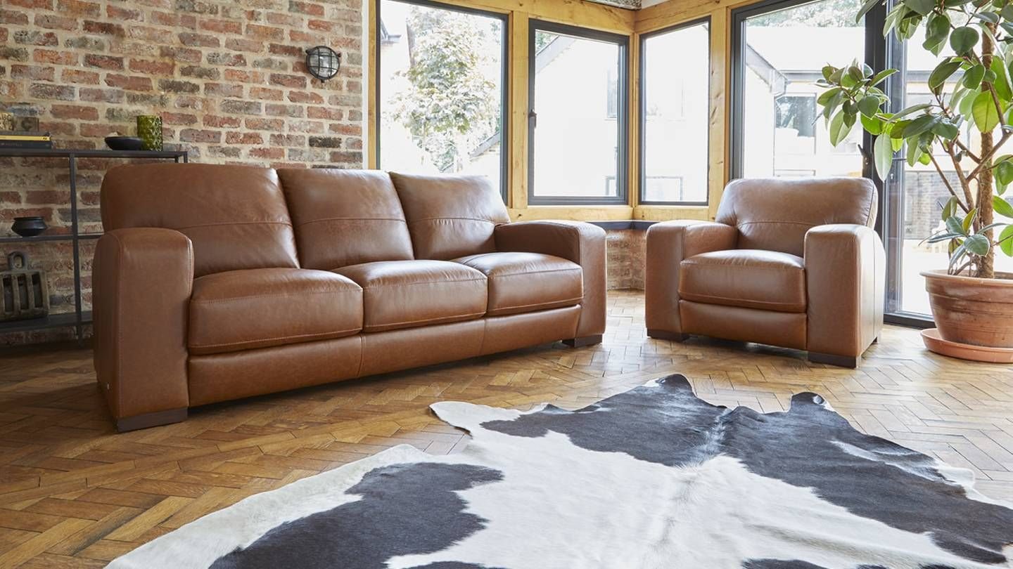 Dex Leather Sofa Range Sofology Sofas For Small Spaces regarding sizing 1440 X 810