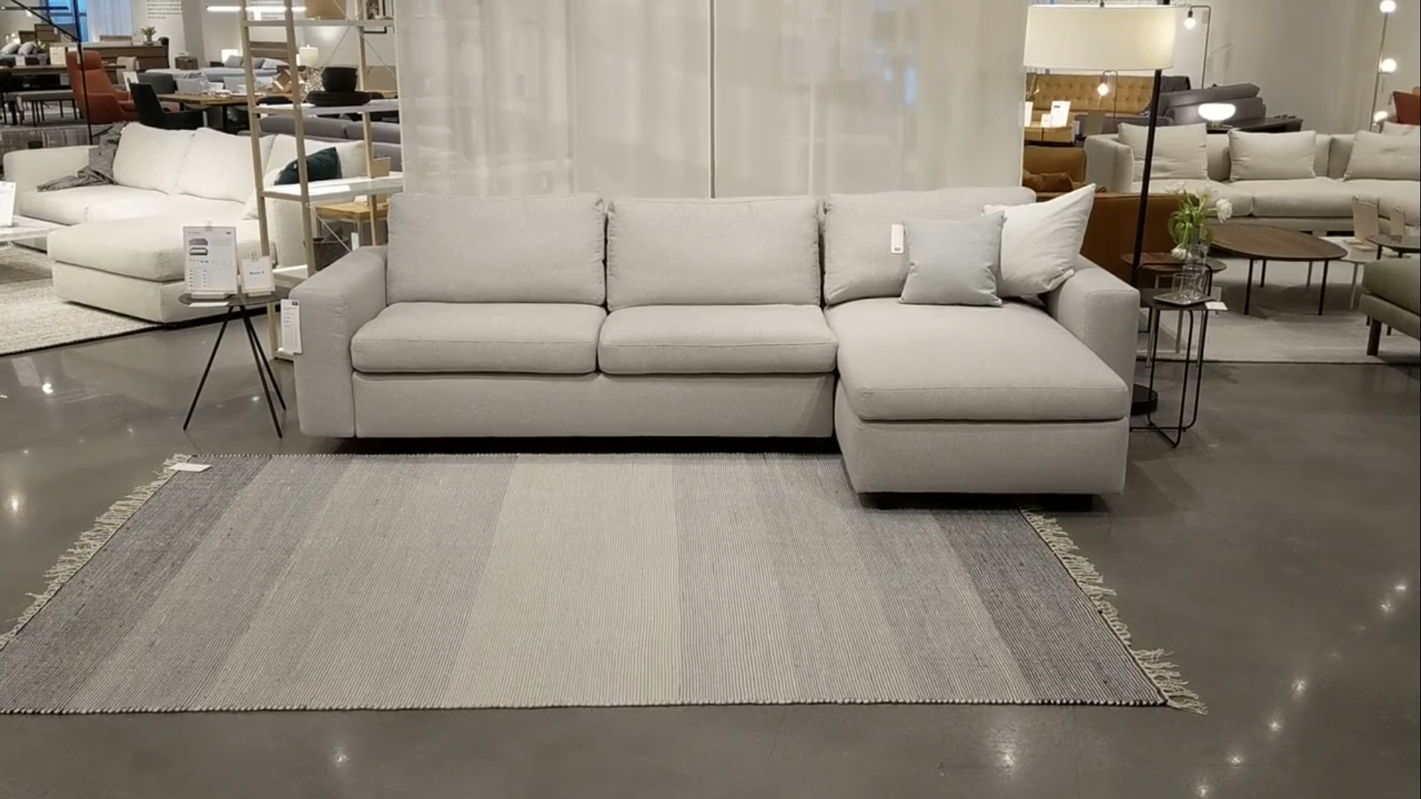 sofa bed with chaise dimensions