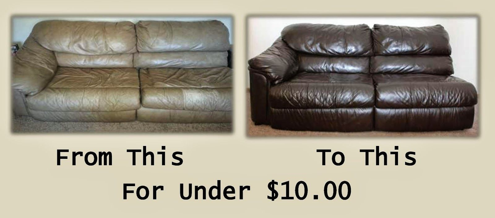 реставрировать диван из кожзама