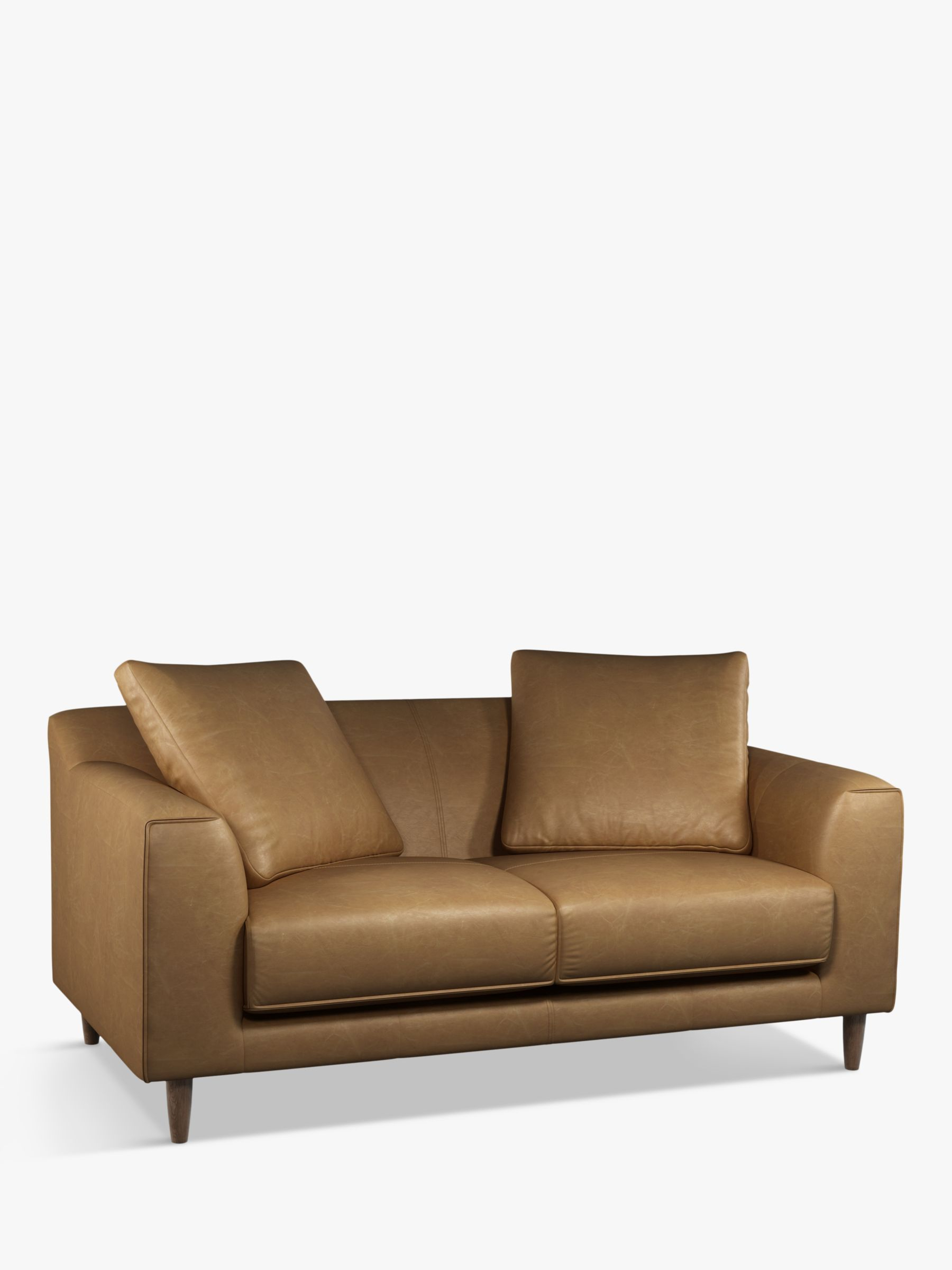 John Lewis Partners Billow Medium 2 Seater Leather Sofa pertaining to size 1800 X 2400