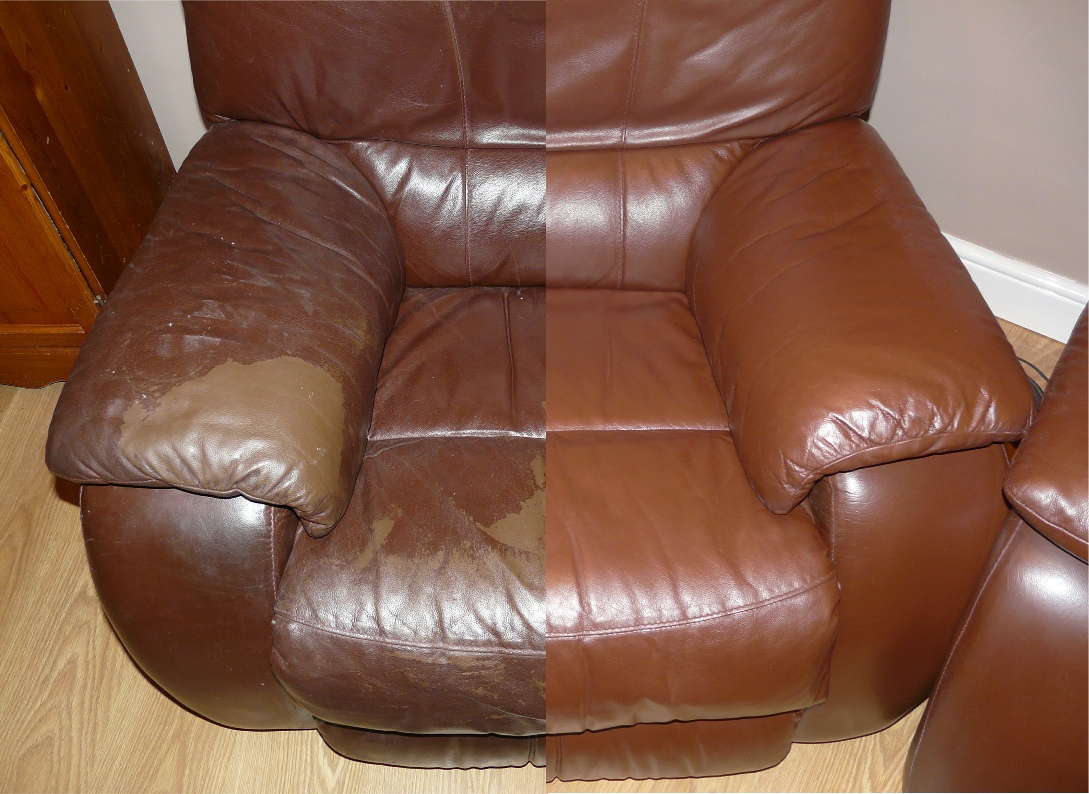 colour restorer for leather sofa