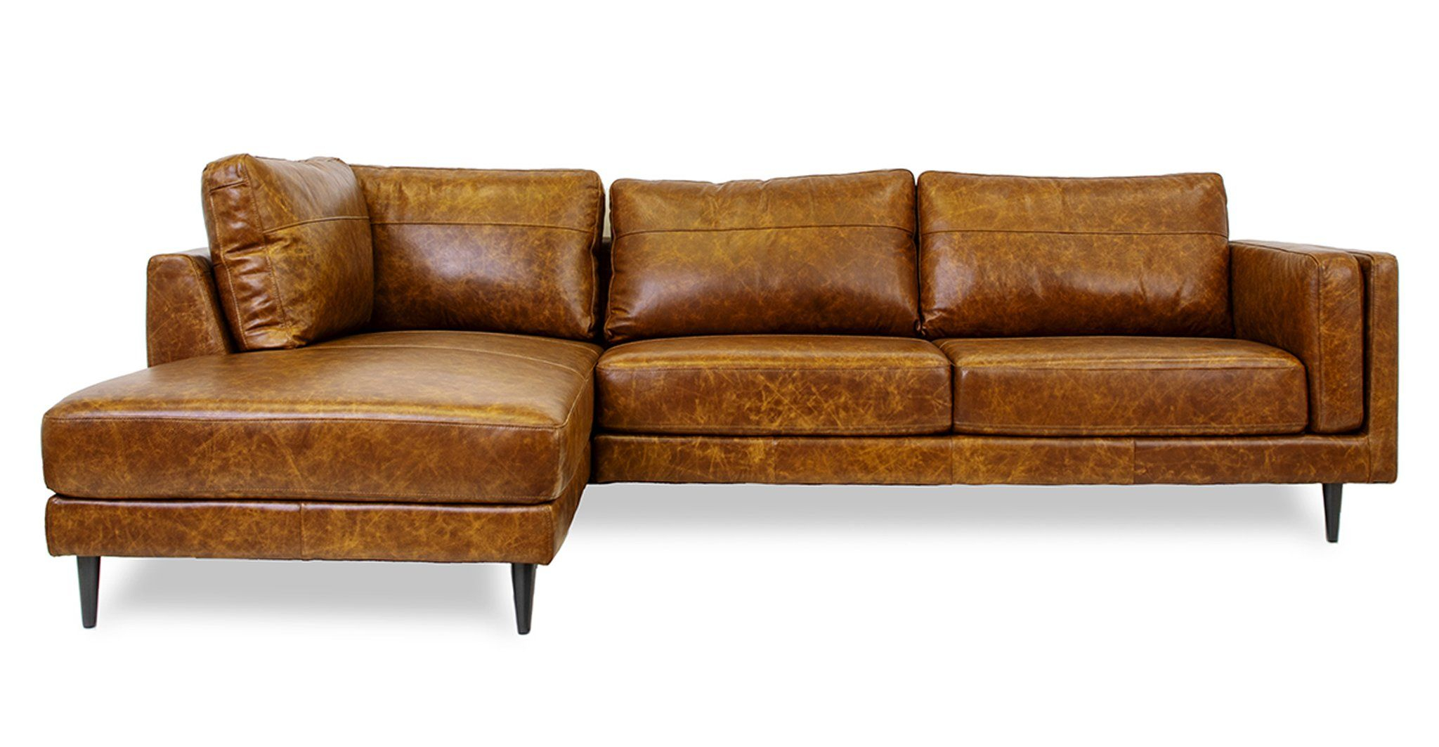 plush leather lounges