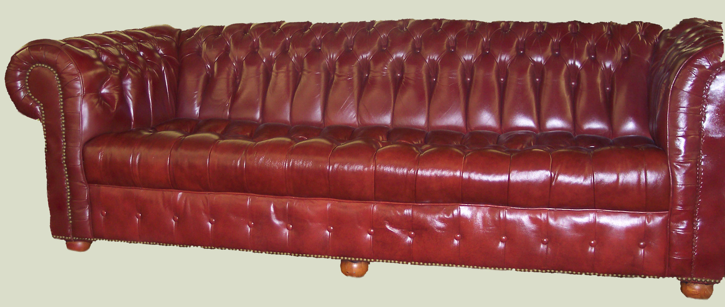 jennifer convertibles red leather sofa