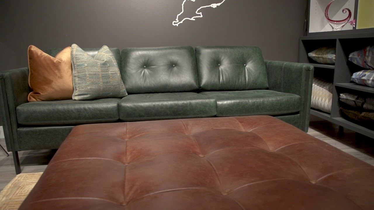 cleaning semi aniline leather sofa