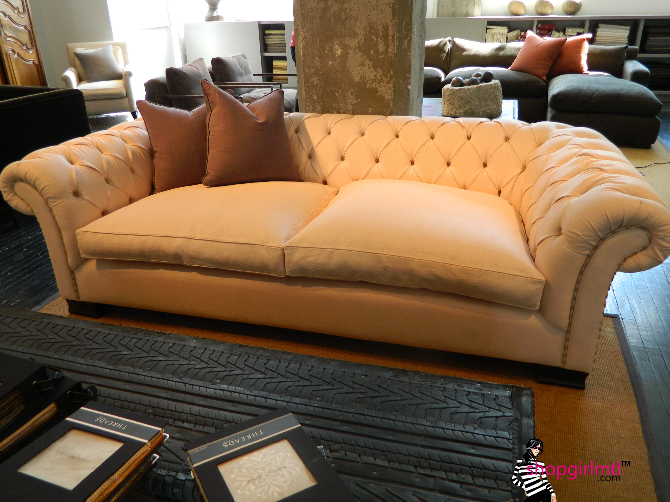 Sexy Sofas Made In Montreal Montauk Sofa with measurements 2700 X 2025