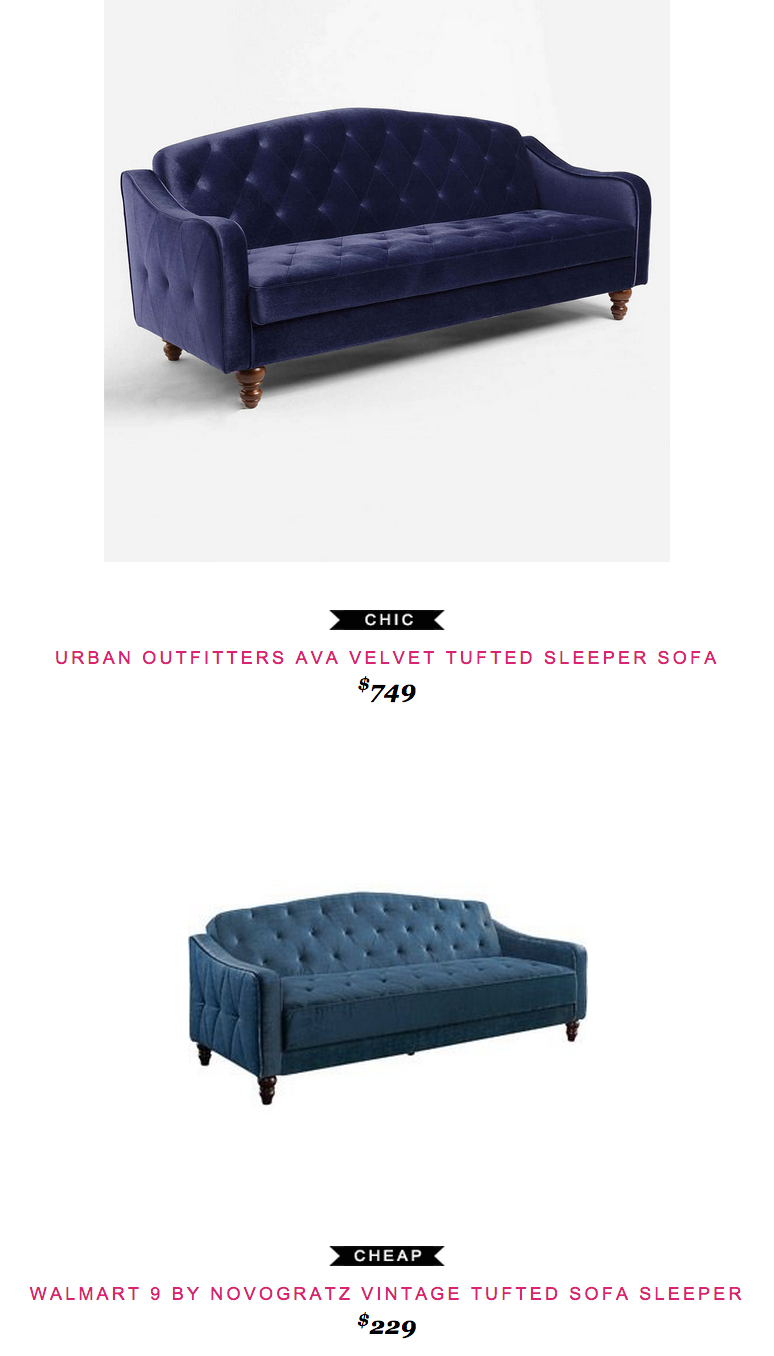 Ava Velvet Tufted Sleeper Sofa Review • Patio Ideas