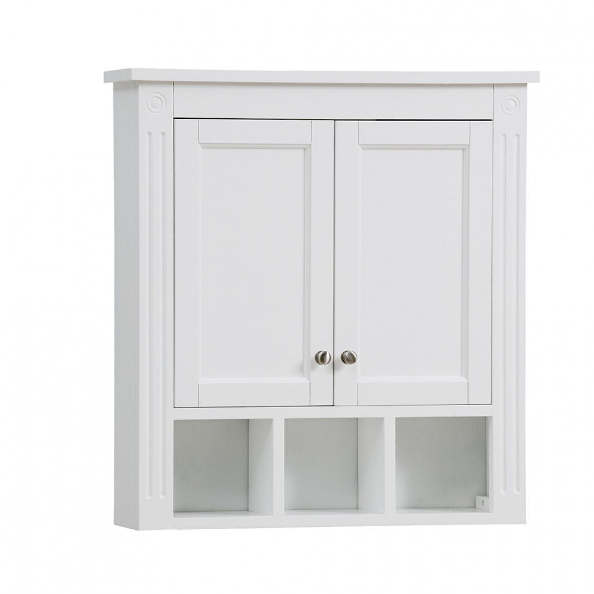 free standing bathroom cabinets white Corner broom cabinet storage ...