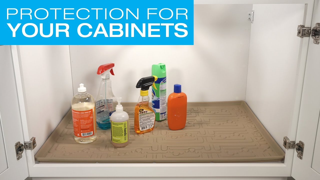 Under Sink Cabinet Water Protection • Patio Ideas